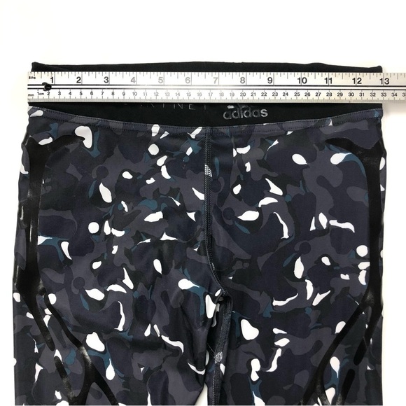 Stella McCartney x Adidas camo print/mesh yoga sport running pant legging Small - Picture 8 of 13